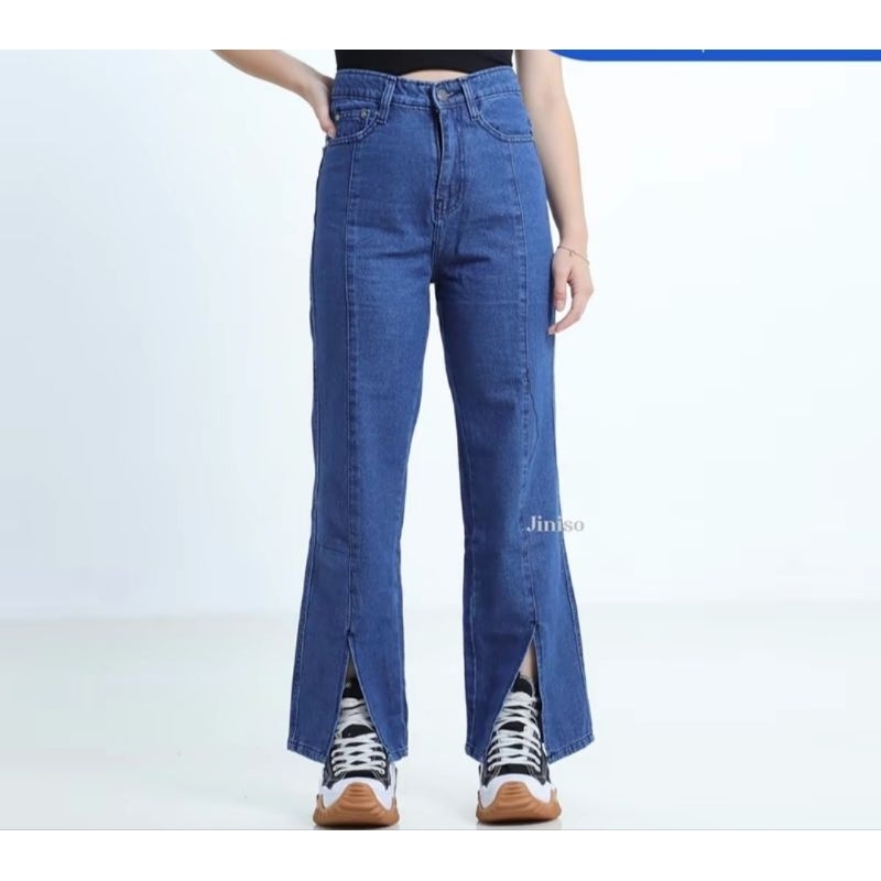 JEANS WANITA JINISO NEW || Preloved.twins
