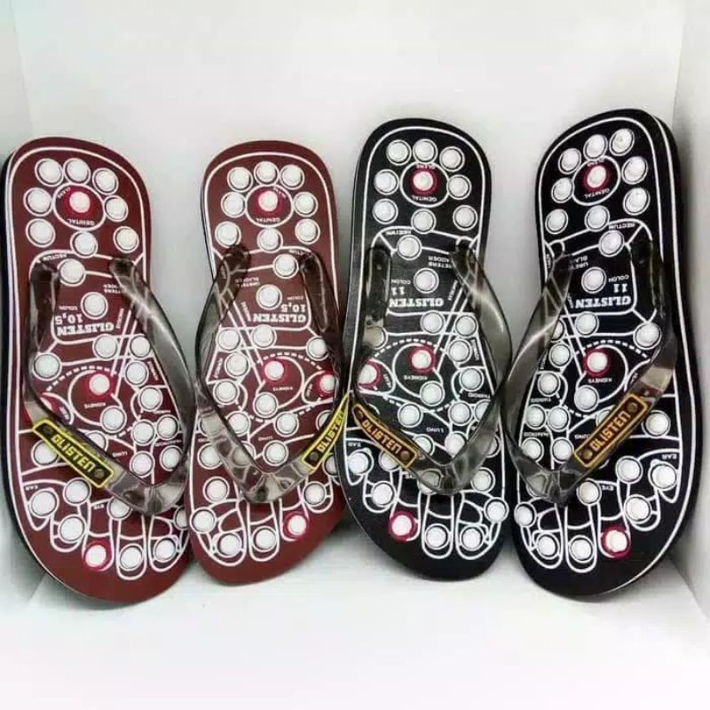 Sandal Kesehatan Refleksi Glisten Terapi Nyeri Kaki