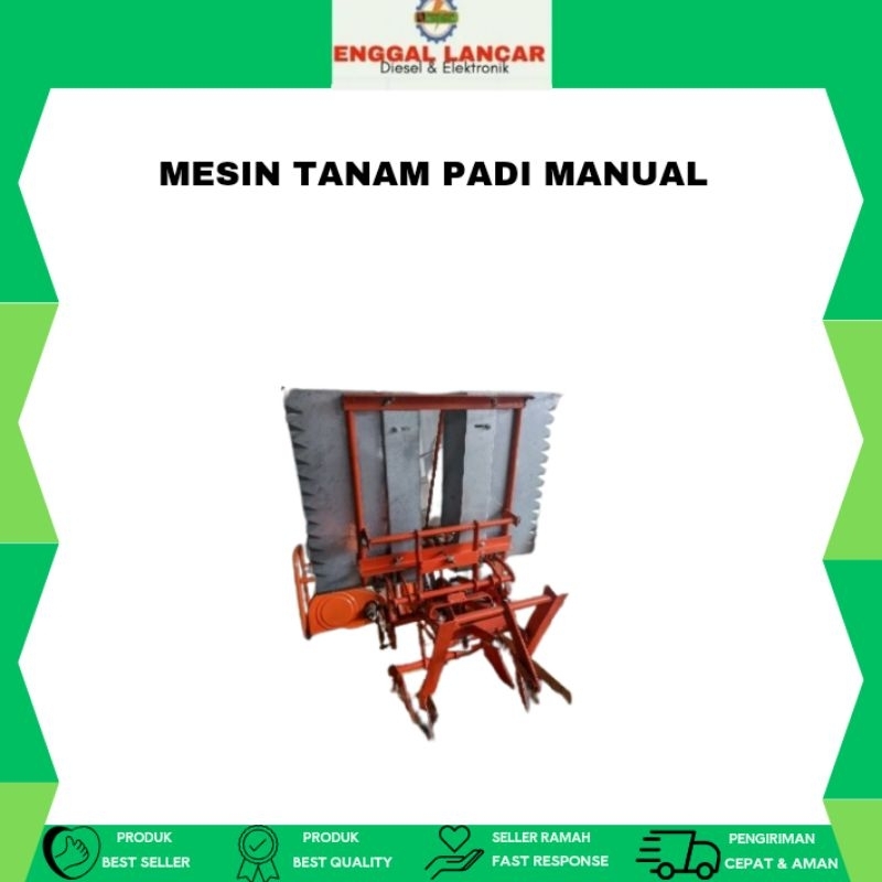 MESIN TANAM PADI MANUAL