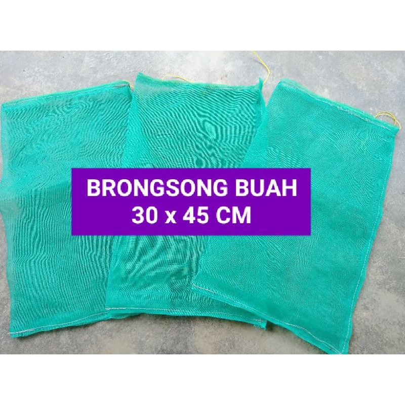 10 Karung Brongsong Mangga 30x45 / Brongsong Jambu / Kebun Hijao