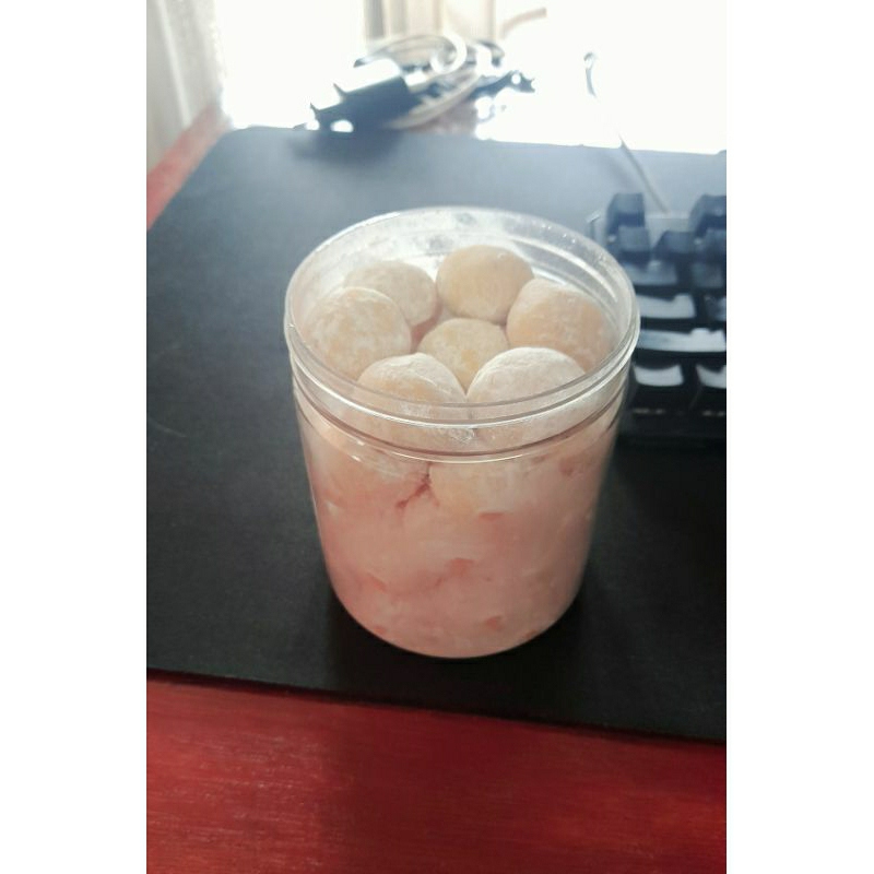 

kue kering putri salju keju kacang butter wysman