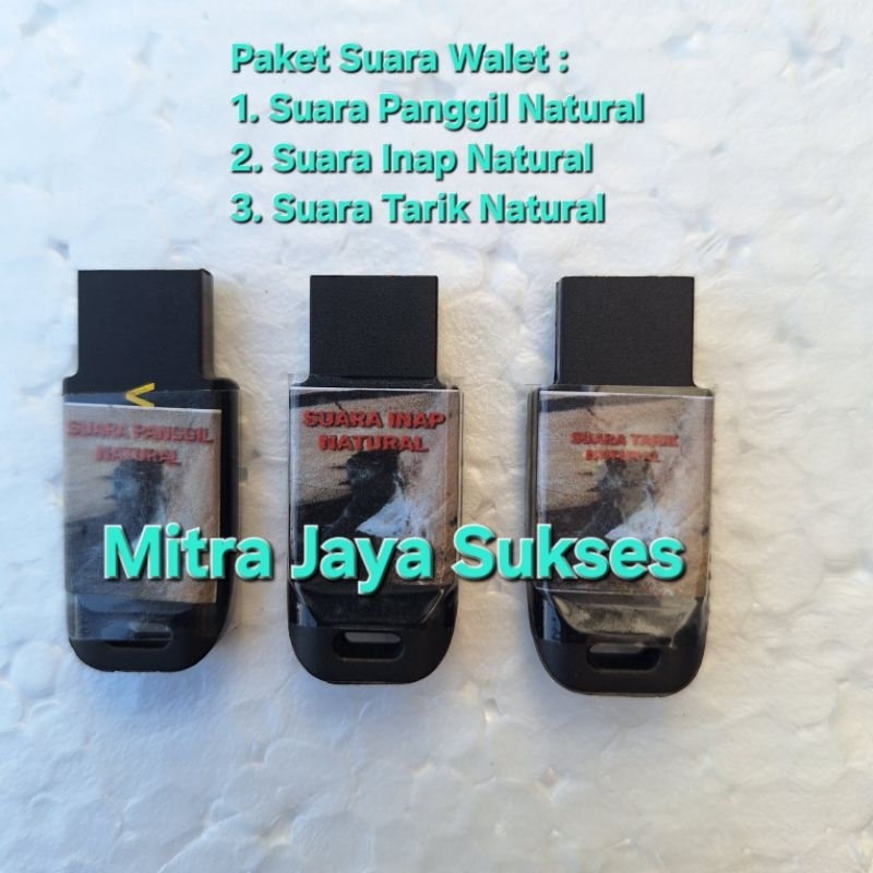 Paket Suara Walet Panggil + Suara Tarik dan Suara Inap Natural