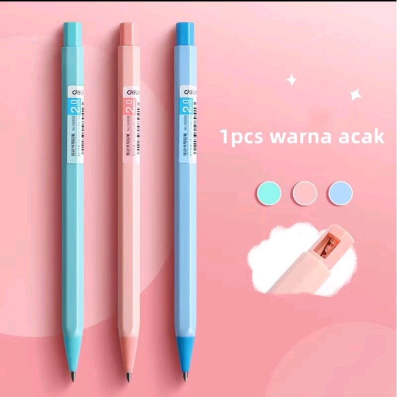 

Pensil Mekanik / Mechanical Pencil Graphite Lead Automatic