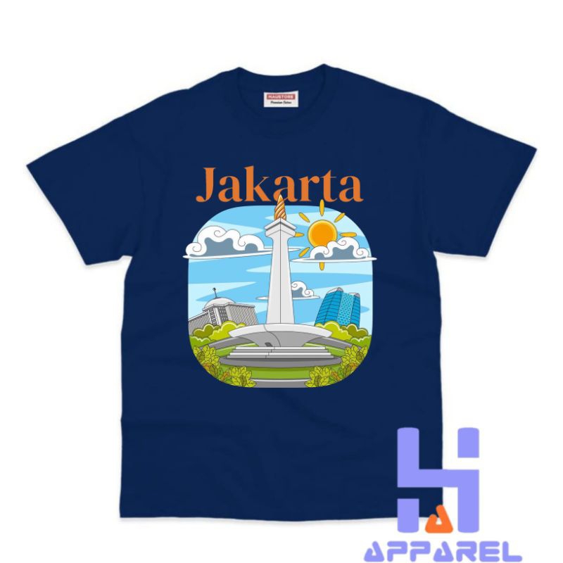 BAJU ANAK KAOS ANAK ATASAN JAKARTA MONAS