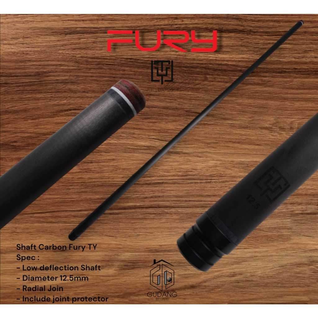 Shaft Fury TY Shaft Carbon Diameter 12.5 New Low Deflection Shaft