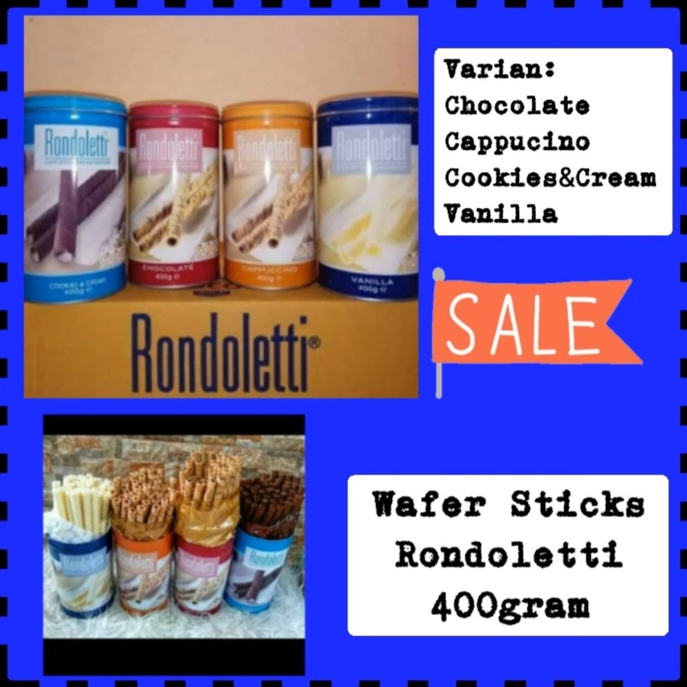 

TXE248 MEGA ALE Wafer Sticks RONDOLETTI 4gram
