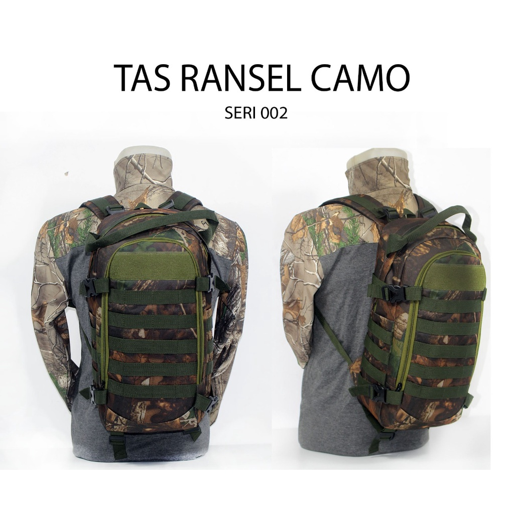 (G.e.G.o.H)_ Tas Punggung Pria Outdoor Tas Ransel Tactical Army Tas Sepeda CAMO Loreng Hydropack.