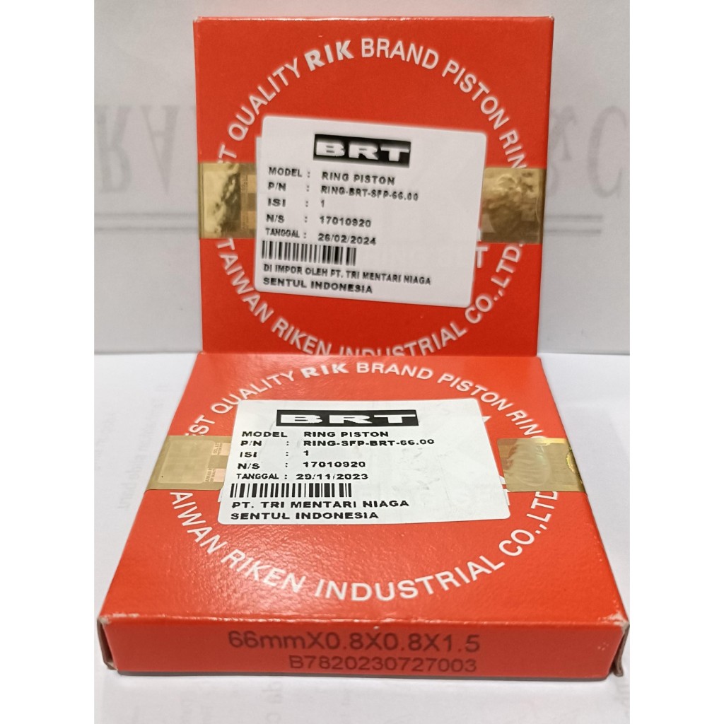 Ring Piston BRT 66mm