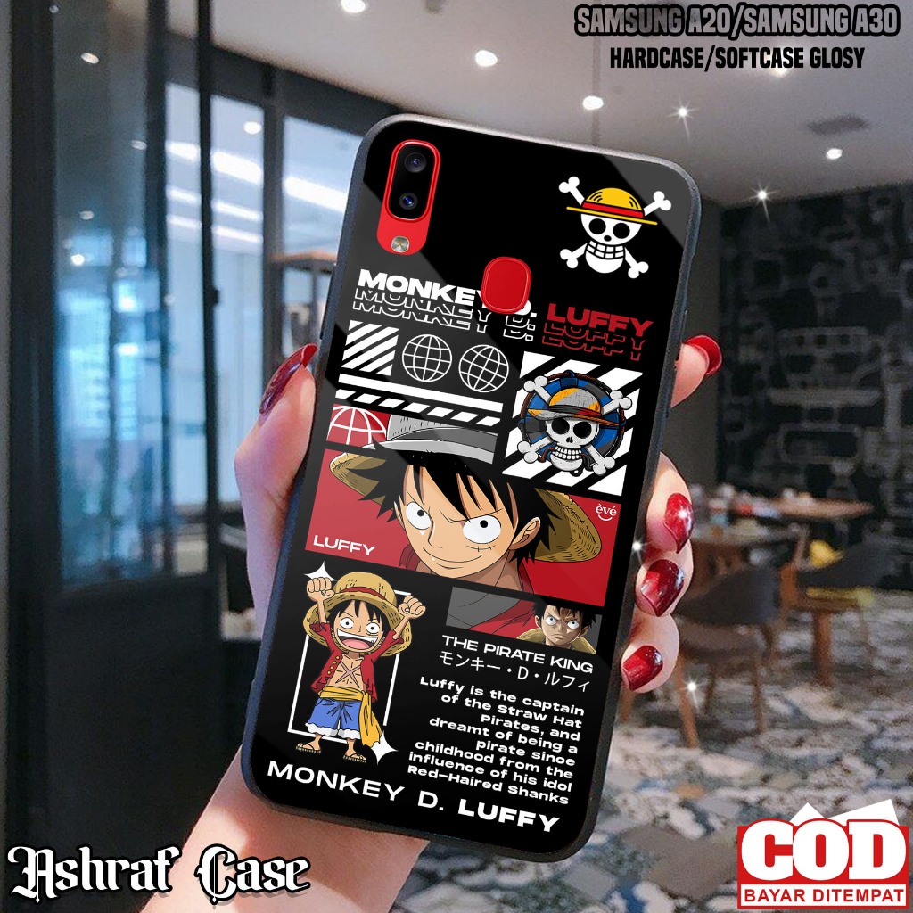 Case Samsung A20 / SAMSUNG A30 - Casing Hp Samsung A20 / Samsung A30 ( ONE PIECE002 ) Silikon Hp Sam