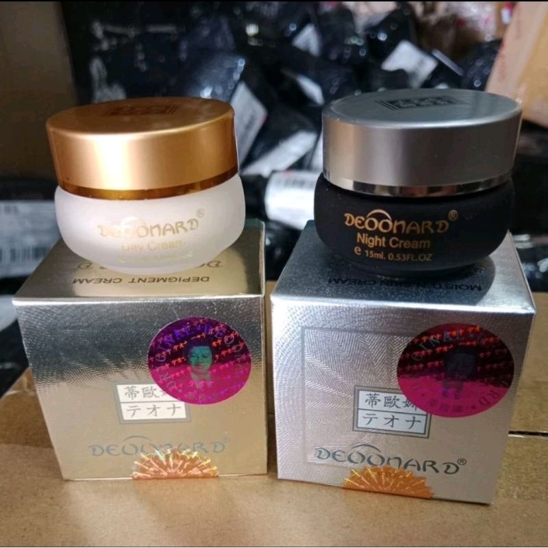 Deoonard Gold Cream Day Night Siang Malam