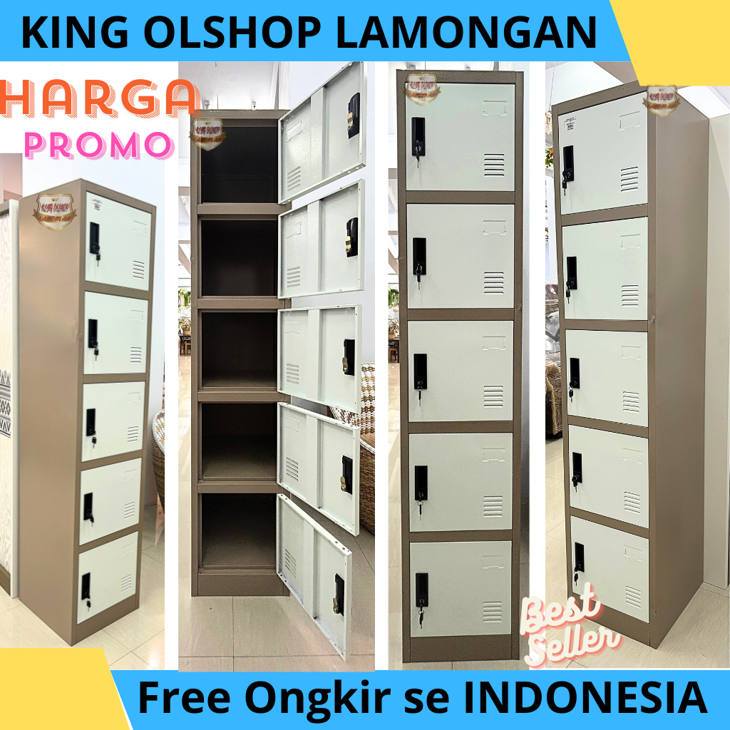 Lemari Besi File Cabinet Premium AF-LK-05 / Berkas / File  [LAMONGAN]