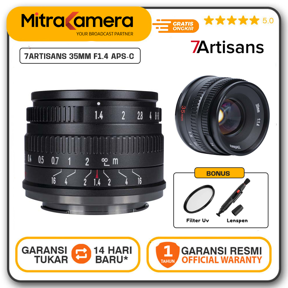 7artisans 35mm f/1.4 APS-C Lens