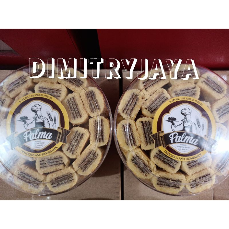 

Wafer Gulung Keju Toples Palma / kue kering lebaran