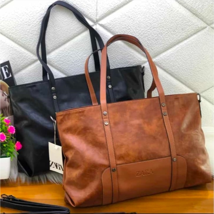 HAND BAG ZARA HM BASIC IMPORT/ TAS TANGAN ZARA KULIT