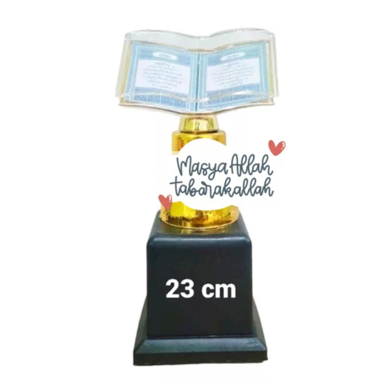 Piala Buku Piala Al Quran 23 cm
