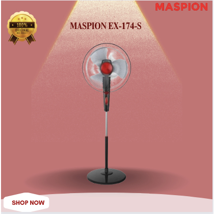 MASPION  EX-174-S STAND KIPAS 16 INCH/ EX174/EX-174/EX 174/KIPAS BERDIRI 16 INCH/STAND FAN 16"