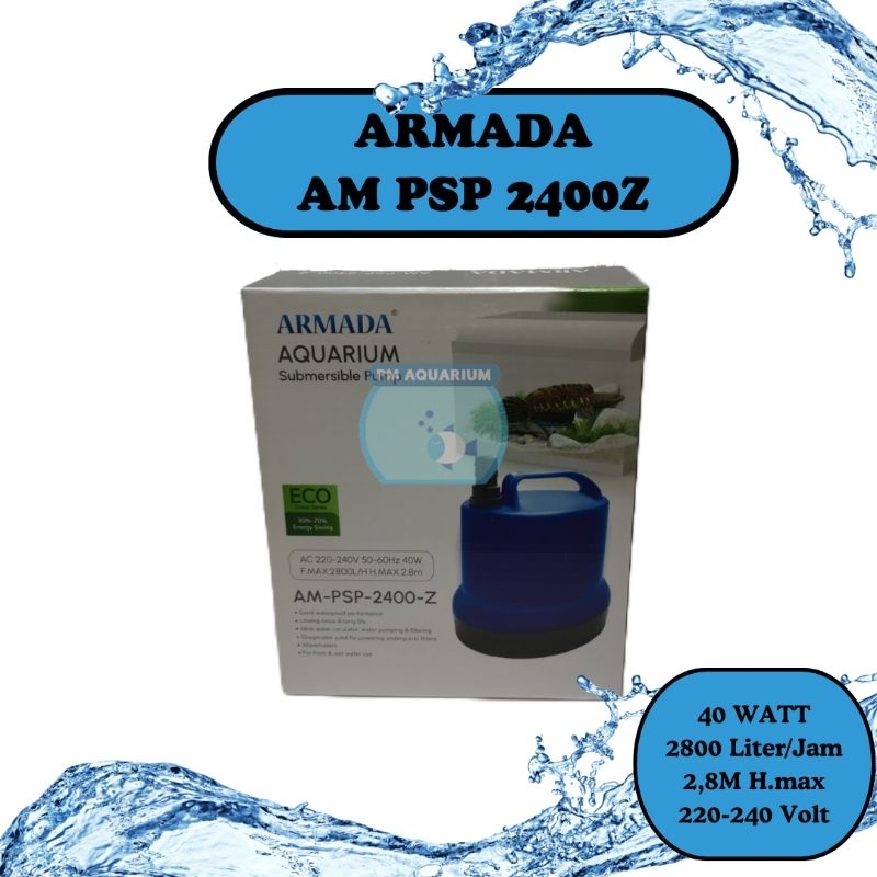POMPA AIR AQUARIUM PSP 2400Z POMPA KOLAM AIR MANCUR / ARMADA AM PSP 2400Z / HIKARI HK PSP 2400Z