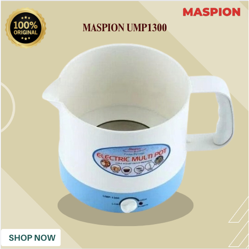 TEKO LISTRIK MASPION UMP1300 1.3L/UMP-1300/UMP 1300/MASPION TEKO LISTRIK/MASPION TEKO LISTRIK 1.3L B