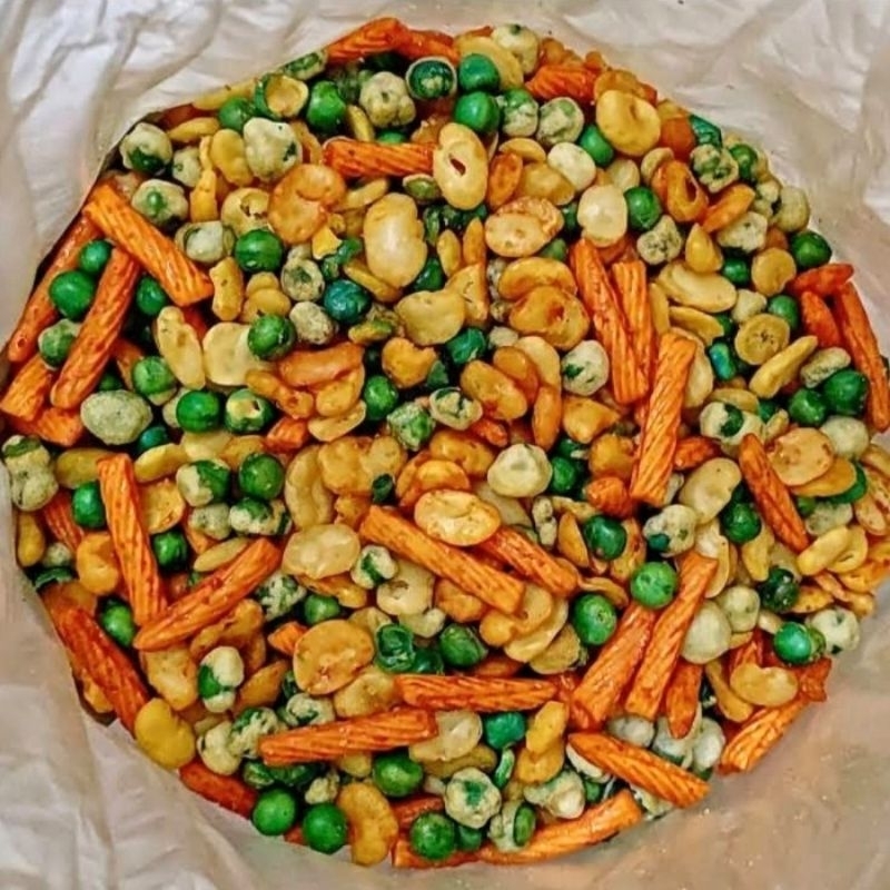 

KACANG CAMPUR rasa enak dan gurih KEMASAN 500g