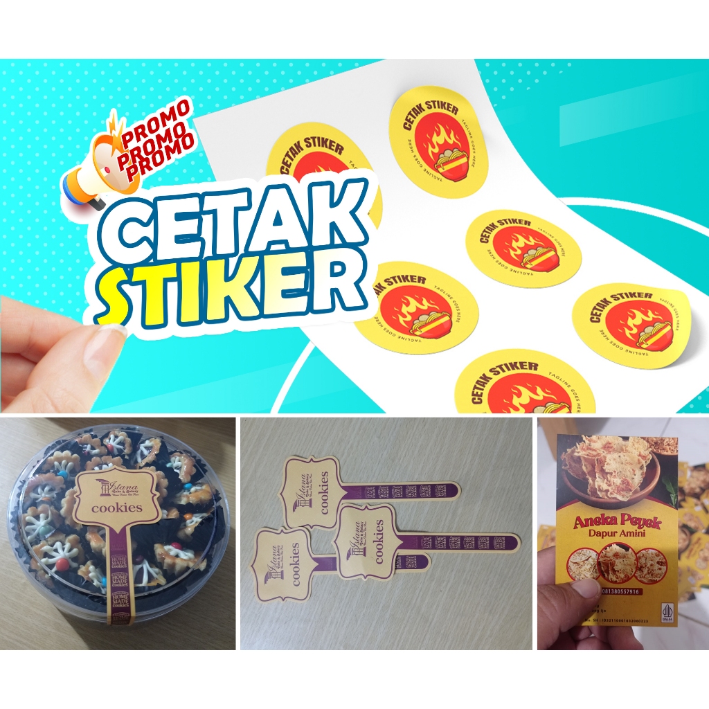 

CETAK STICKER CROMO KROMO LEMBAR A3+ (CETAK + POTONG)