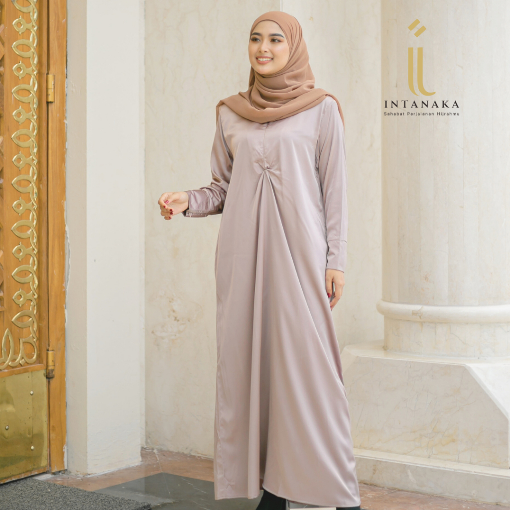 Inner Abaya Sherin Abaya Gamis Couple Sarimbit Lebaran Umrah Intanaka Dubai Turki Style Abaya Impor