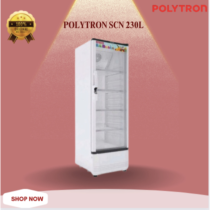 POLYTRON SHOWCASE SCN 230L FAST COOL 280Liter/SCN230L/SCN-230L/SCN 230 L/SCN 230L/SHOWCASE