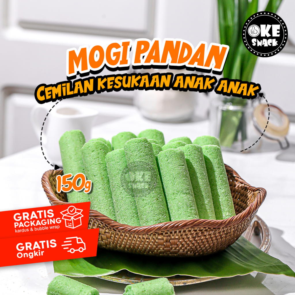 

Moggi Pandan - 150gr