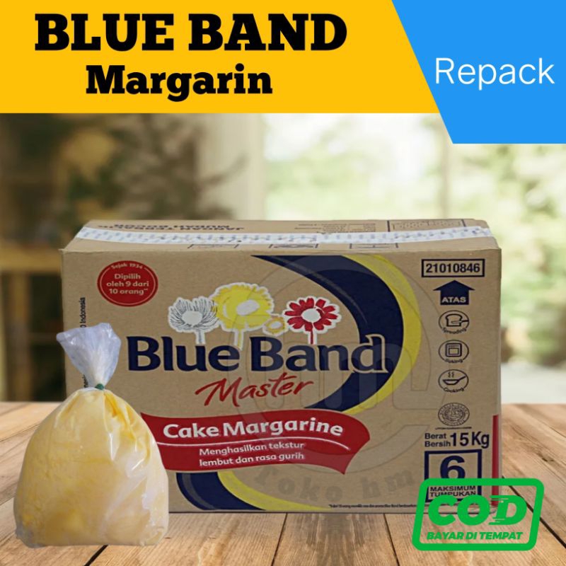 

BLUE BAND kiloan / margarin BLUE BAND serbaguna ( Repack)