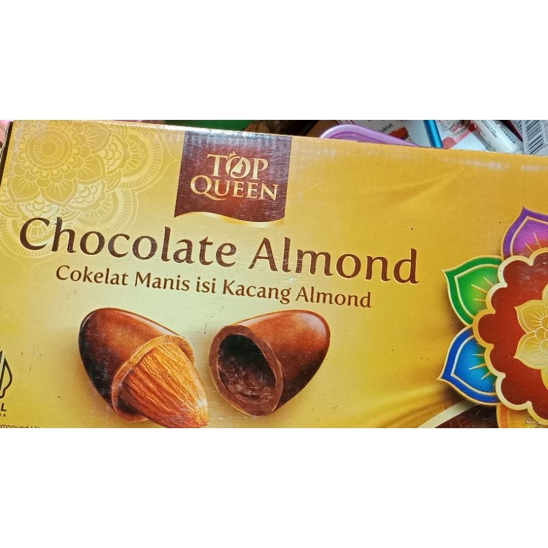 

2Xbtygneal Sakha Snack ) Coklat Almond Toples Top Queen (D'King)