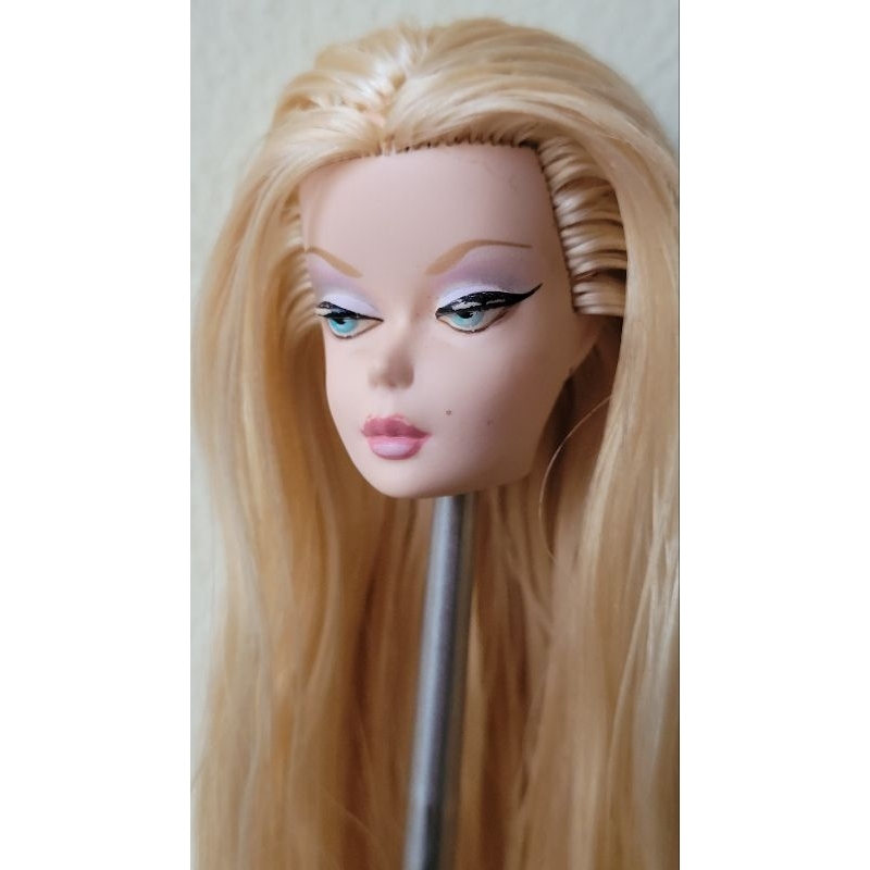 kepala Silkstone Head sudah reroot barbie Mattel no.5