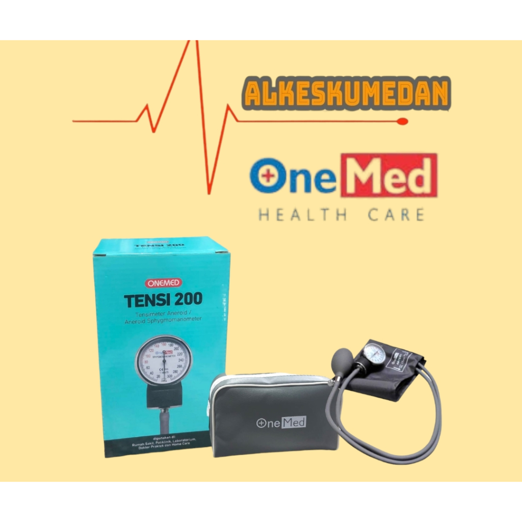 ANEROID ONEMED/TENSI MANUAL ONEMED 200/ANEROID SPHYGMOMANOMETER ONEMED