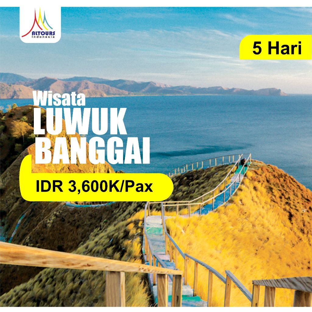 Open Trip LUWUK BANGGAI 5D bersama Altours Travelindo