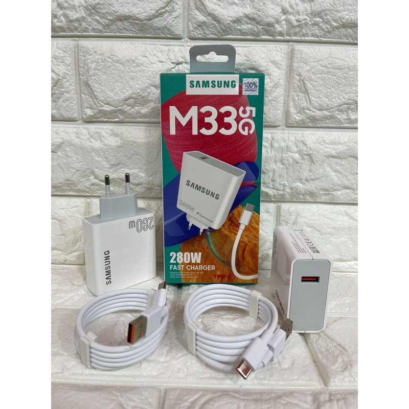 Charger Casan Ori Samsung Galaxy M33 5G 280W Support FastCharging