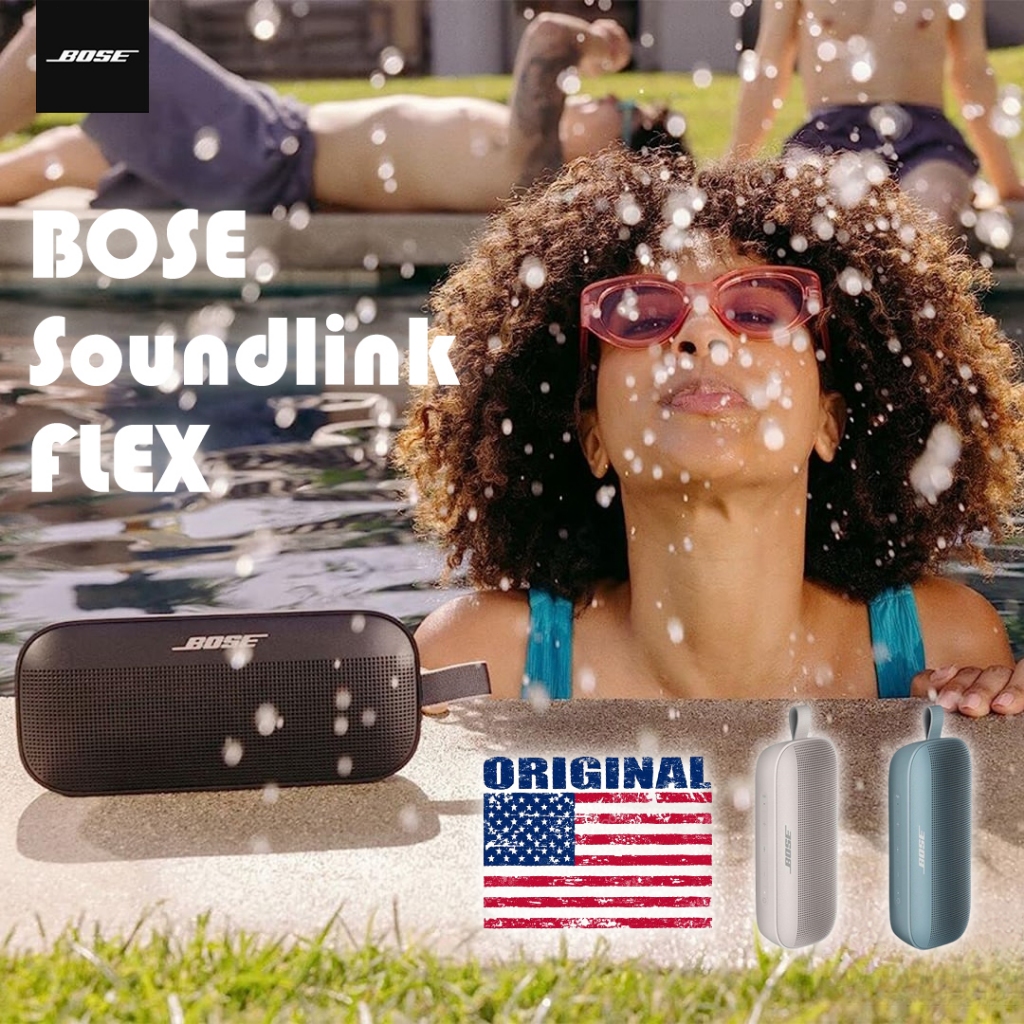 [100% Ori] Bose SoundLink Flex Portable Wireless Bluetooth Speaker extra bass sound speaker Waterproof​ Bose super bass Speker Bluetooth outdoor Bose Speaker