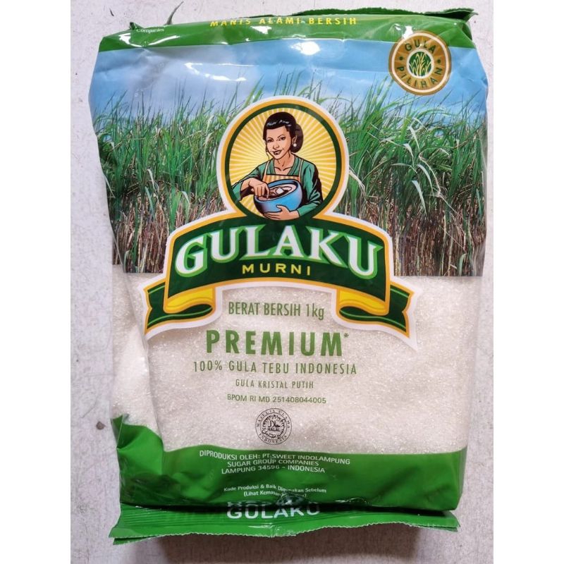 

Gulaku Gula Tebu Premium Sugar 1Kg