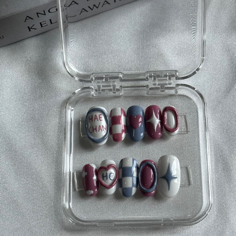 press on nails / fake nails haechan nct dream 127 custom