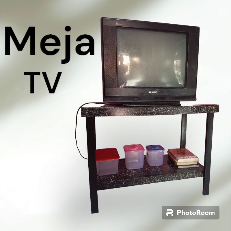 Meja Kayu Rak Susun Tv serbaguna