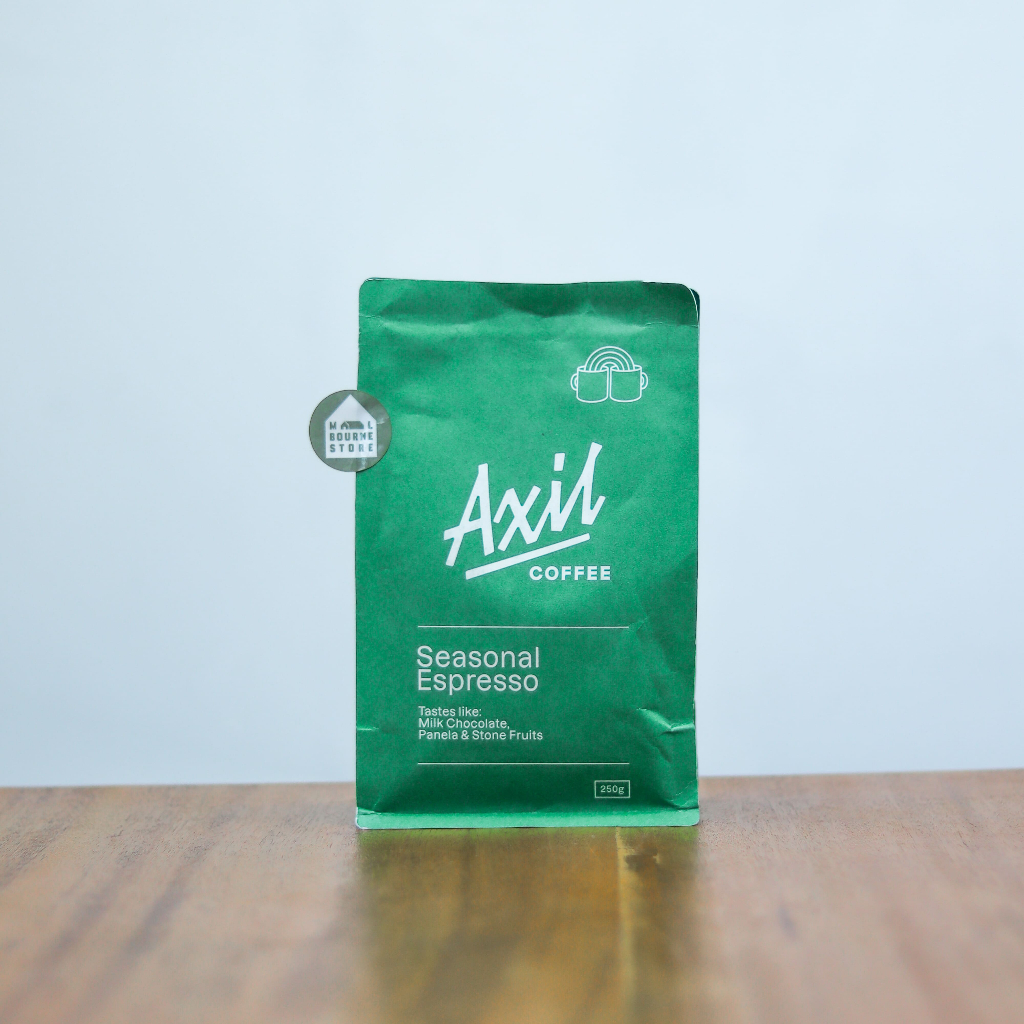 

AXIL COFFEE BEANS - Biji Kopi AXIL Seasonal Espresso - 250gr