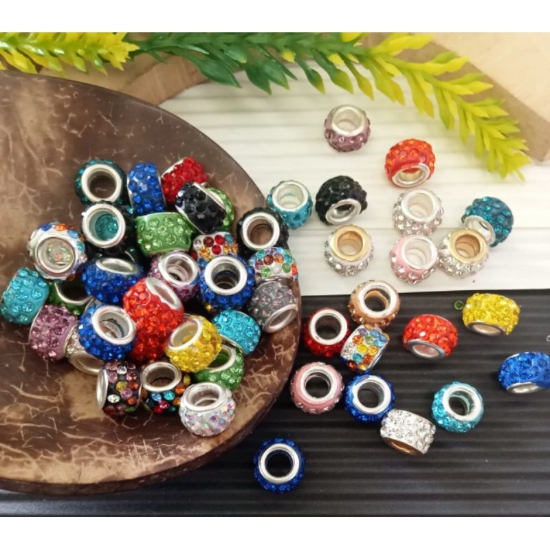 Motif batu kristal/Spacer boldis/Motif batu Kristal ovalbulat/Motif batu kristal oval