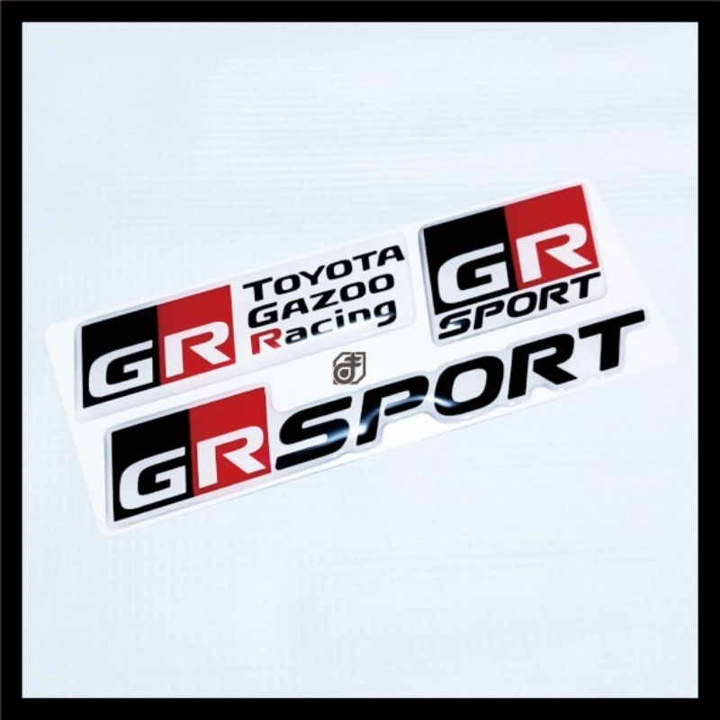 

Sticker Emblem TIMBUL Toyota GR Sport