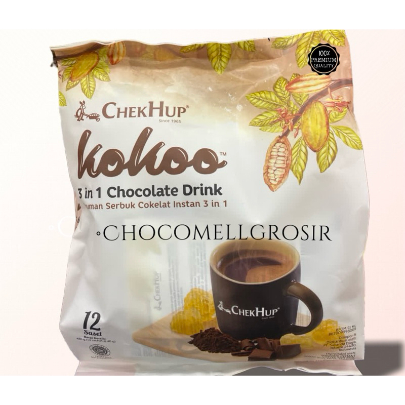 

ChekHup Kokoo 3in1 Chocolate drink 12sachet