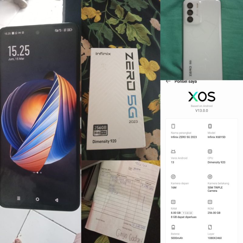 Infinix Zero 5G 2023 8/256GB