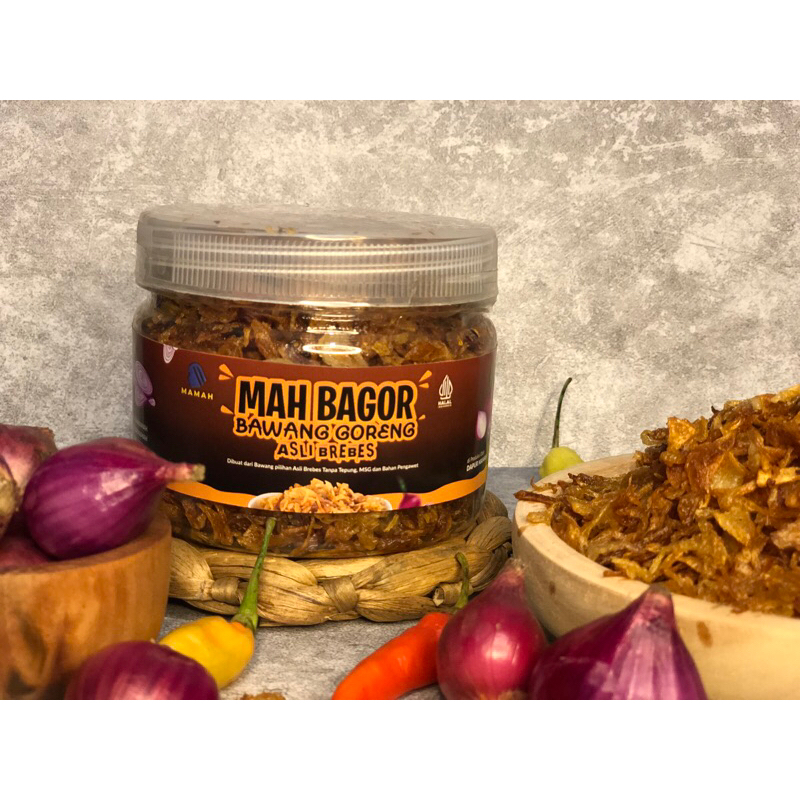 

BAWANG GORENG MAMAH ASLI BREBES,MURNI TANPA TAMBAHAN TEPUNG DAN MSG DI JAMIN GURIH DAN KRIUK (PRODUK PREMIUM)