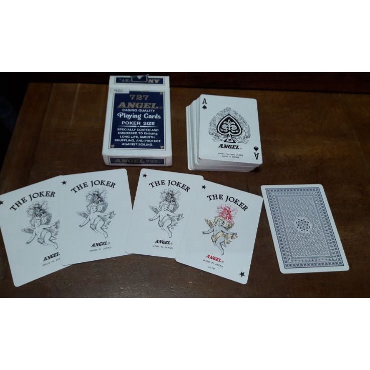 XC26619 Kartu remi ANGEL 727 Japan jepang bekas second seken Playing Cards murah