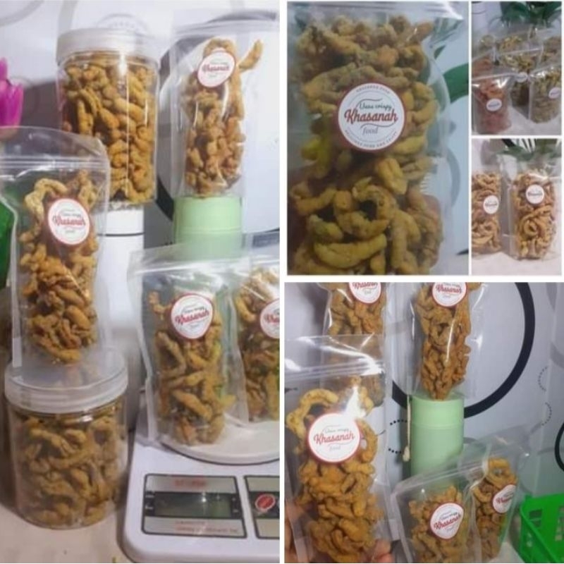 

Keripik usus ayam /keripik usus original /CEMILAN USUS KRISPI/USUS KRISPI MURAH 60 gram /USUS KRISPI ORIGINAL