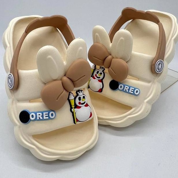 99 BRANDS FESTIVAL Irsoe 363S Sandal Anak Perempuan Motif Kelinci Sandal Selop Karet Lentur Anak Cew