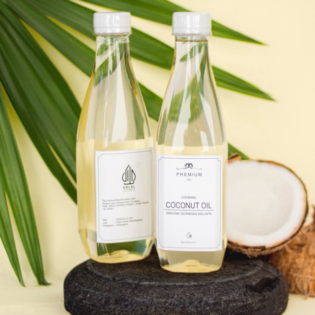 

CCO (coconut cooking oil) minyak goreng kelapa,minyak goreng sehat premium 500ml - 1000ml.