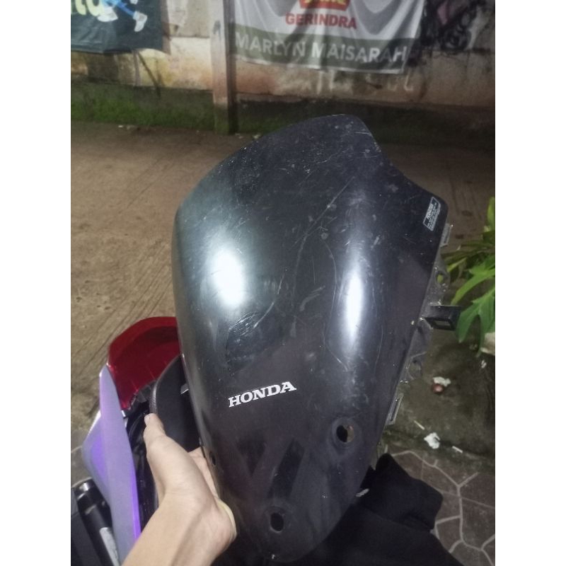 windshield visor pcx cbu led 2014-2017