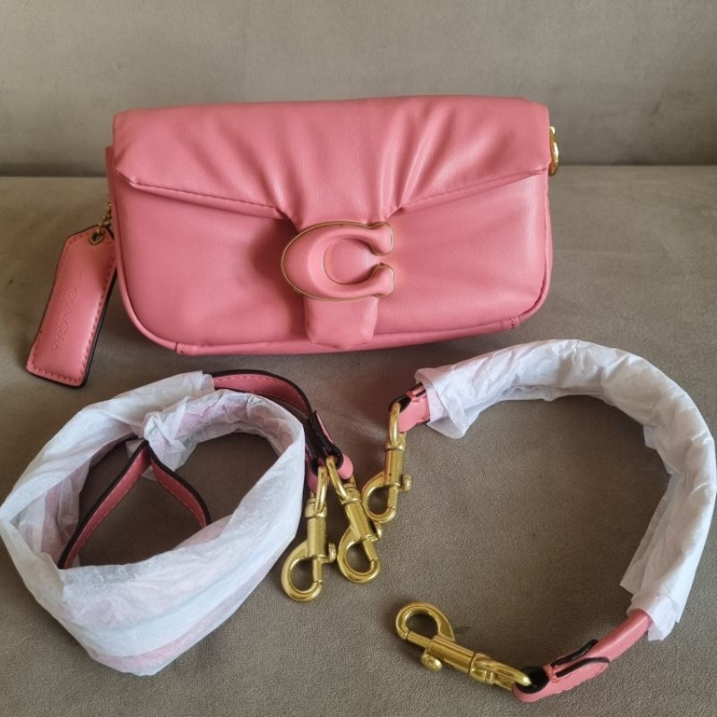 Coach Tabby Pillow Pink Mini