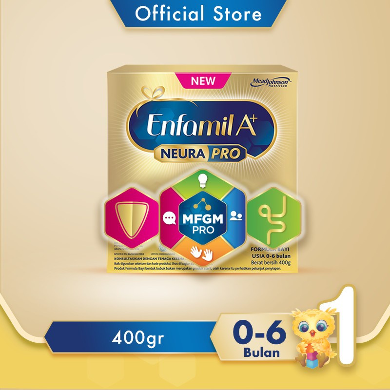 Susu Enfamil A+ 400 gr